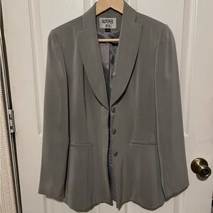 Kasper Light Gray  Blazer
